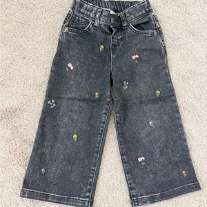 Embroidered Kids Denim Jeans